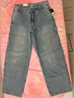 NWT Original Use Men's Straight Carpenter Jeans - Light Blue Wash